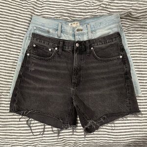 Madewell The Momjean Short (TWO PAIRS)